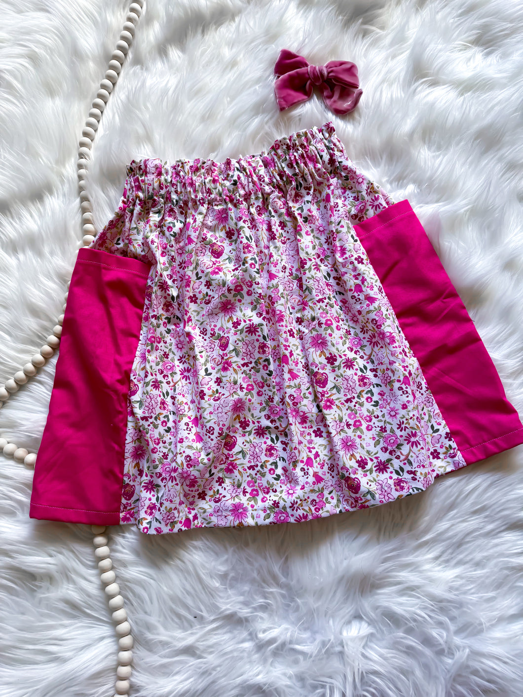 RTS 10 Floral High Waist Pocket Skirt