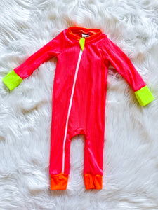 RTS 12M Neon Pink Zipper Sleeper