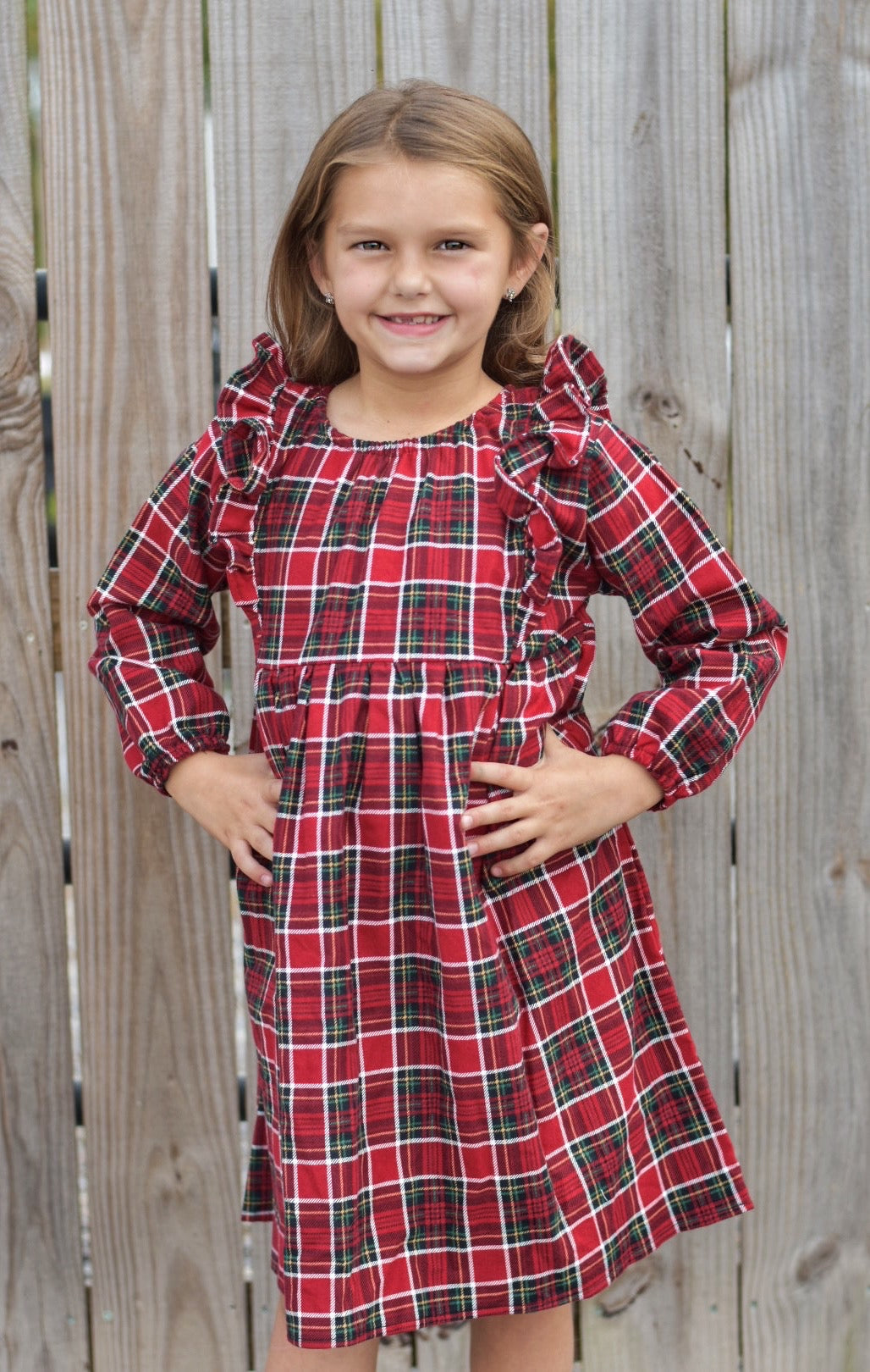 Christmas Flannel Dress Baby Me Beautiful Christmas Flannel Dress Baby Me Beautiful