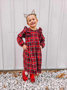 Christmas Flannel Dress