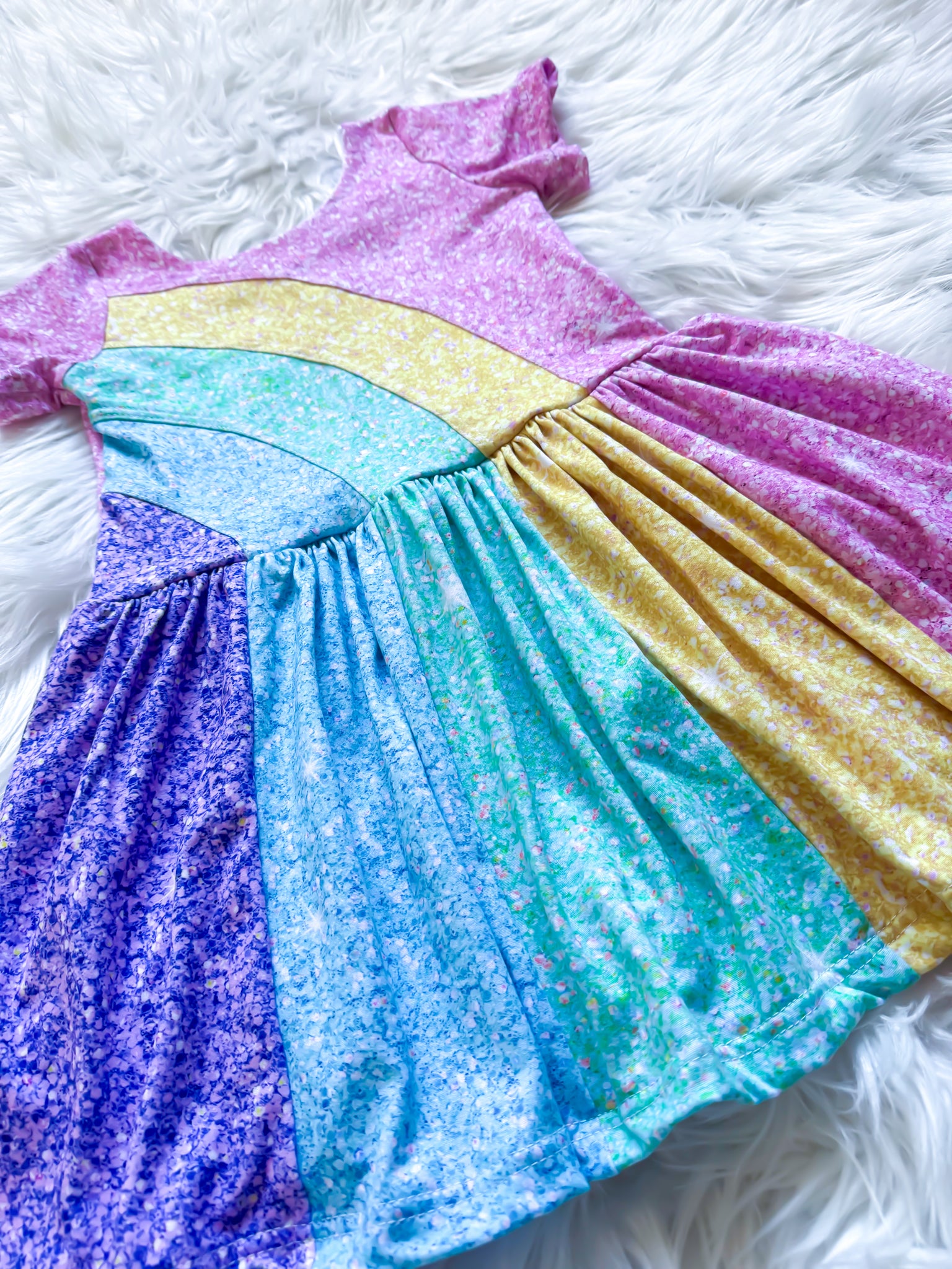 Pastel Rainbow Dress – Baby Me Beautiful Pastel Rainbow Dress – Baby Me Beautiful